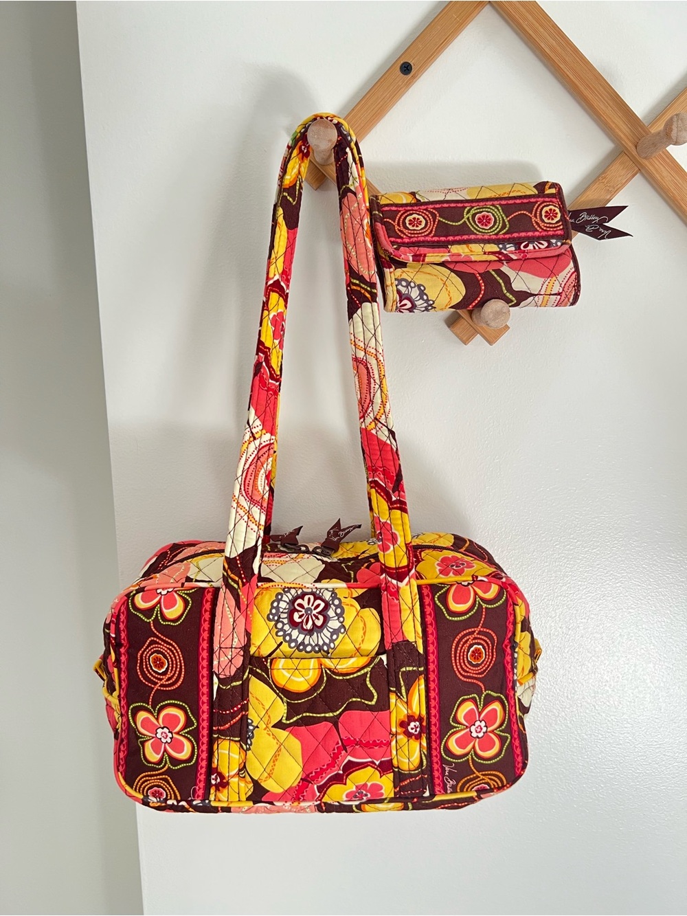 Vera Bradley Buttercup 100 Bag & Wallet